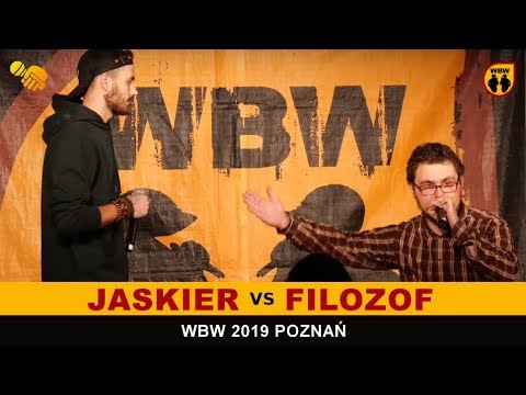 Jaskier 🆚 Filozof 🎤 WBW 2019 Poznań (freestyle rap battle)