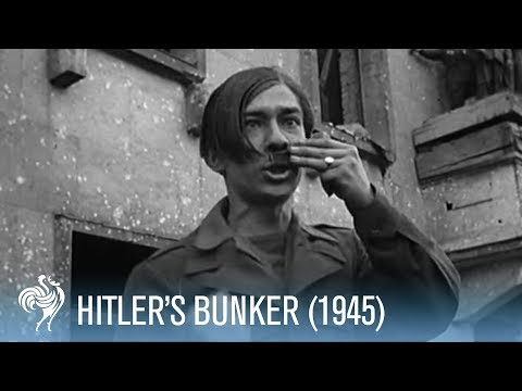 Hitler's Bunker Revealed by the British (1945) | War Archives