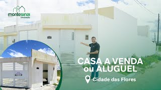 CASA COM 3 QUARTOS - A VENDA ou ALUGUEL em Garanhuns, PE