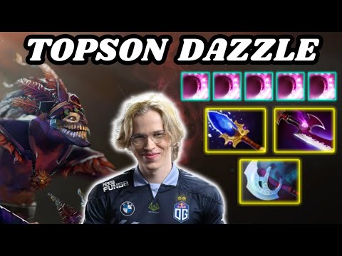 🔥 TOPSON Dazzle Midlane Highlights 🔥 Poison Touch Insane DPS - Dota 2