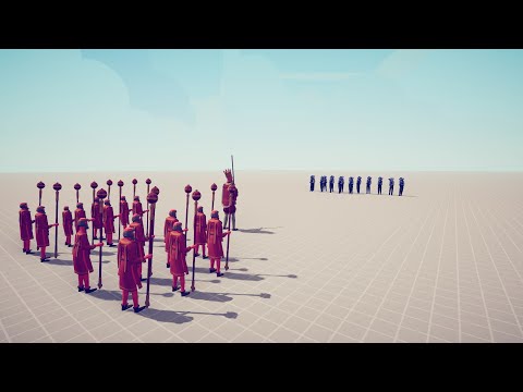 15  Healer + The King VS 15 Vampire /Totally Accurate Battle Simulator