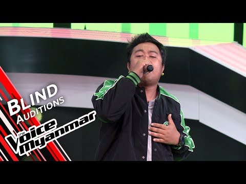Triz - Ah May Ta (Pyi Thar, Thuta ill) | Blind Audition - The Voice Myanmar 2019