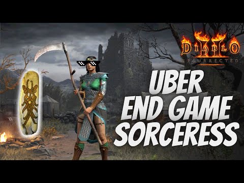 Nova Sorc Solo Ubers - Just a Sunder Charm and a Prayer - Diablo 2 Resurrected Patch 2.6 on PS5