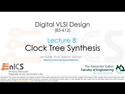 DVD - עברית Lec 8a: Clock Tree Synthesis (CTS)