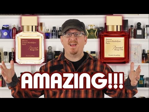 Baccarat Rouge 540 Extrait VS Eau De Parfum Review