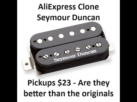 AliExpress Clone Seymour Duncan Pickups $23 - Are they better than the originals