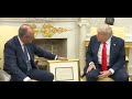 President Trump greets Chancellor of Germany at White House