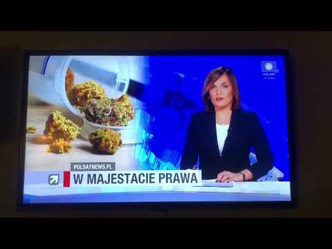 Kali w Polsat News, odbiera marihuanę z policji