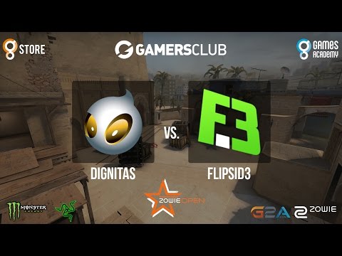 Dreamhack Bucharest 2016 - Dignitas vs. FlipSid3 (Mapa 3 - Mirage) - Narração PT-BR