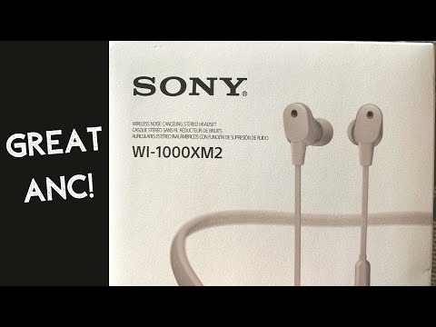 External Review Video C0jt7n7ZkSA for Sony WI-1000XM2 Neckband Headphones with Noise Cancellation