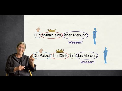 DEUTSCH Grammatik Satzglieder (Teil 9): Genitivobjekt mit DGS