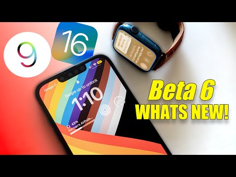 WatchOS 9 & iOS 16 - BETA 6 New Changes, Improvements, CarPlay and more!