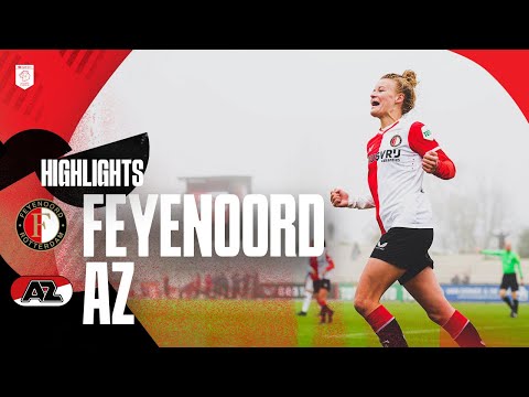 Highlights Feyenoord V1 - AZ | Azerion Vrouwen Eredivisie | 2023-2024