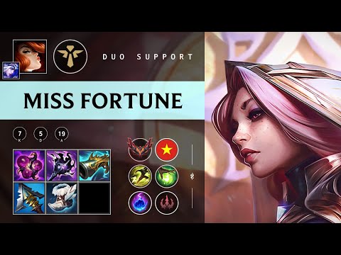 Miss Fortune Support vs Thresh - VN Grandmaster Patch 25.24