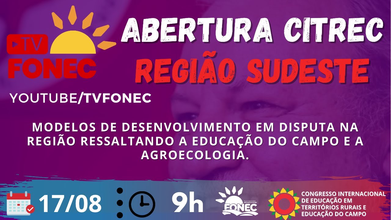 ABERTURA CITREC -   Região Sudeste
