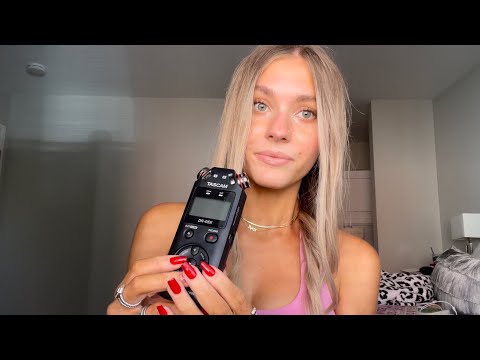 ASMR| Things I like Opinion (Articulated Whisper) Tascam Microphone????