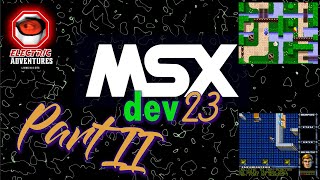 MSXDev23 - Final Game List (Part II of III)