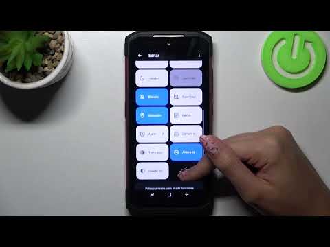 Cómo editar el panel de control en Doogee S98 - centro de control