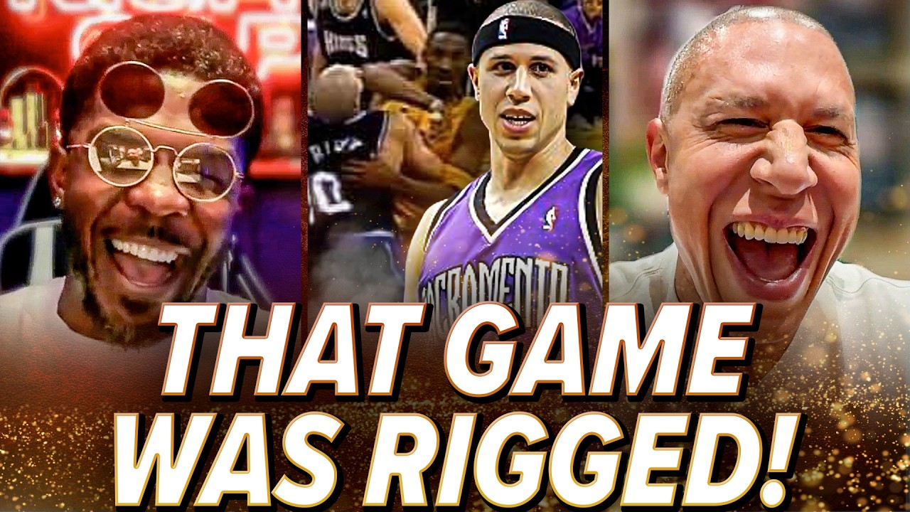 Mike Bibby GOES OFF on 2002 WCF Being RIGGED! Kings were ROBBED by Refs vs. Kobe & Lakers | Nightcap
