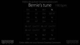 Bernie's Tune : Backing Track