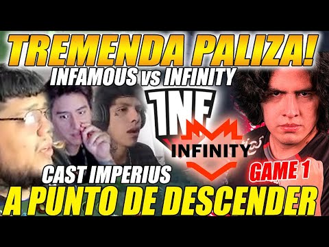 😲SKERES ANALIZAN😲 INFAMOUS vs INFINITY, JUEGAN SIN EL MOTI Y DAN TREMENDA PALIZA! | DOTA 2