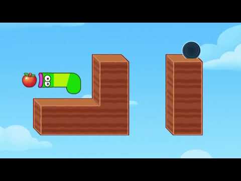 Worms Eat Apple - Puzzle Zone