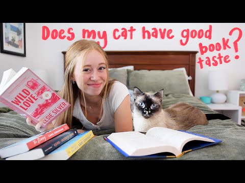 My Cat chooses the Books I read for a Week!! 🐱📖✨
