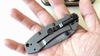Initial impressions of the Kershaw Cryo after a full day of use!!