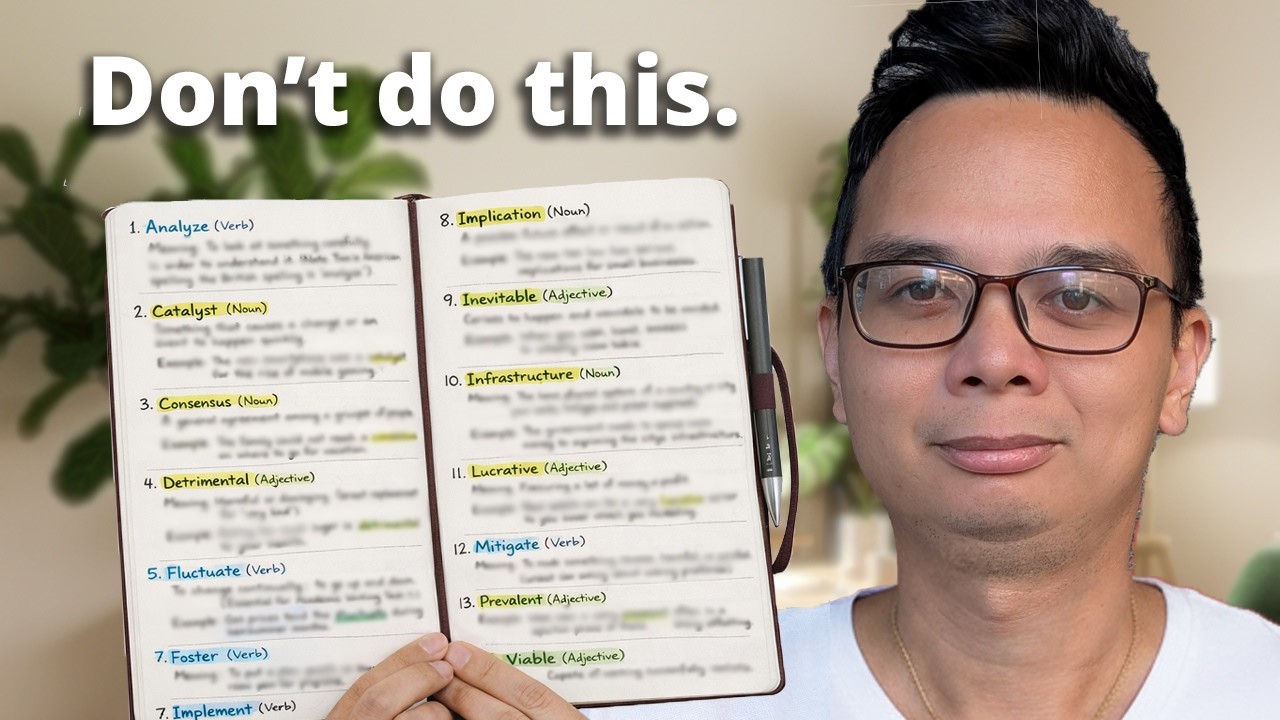 The Voice Journal Method: How to Actually Remember Vocabulary for IELTS Speaking