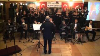 preview picture of video 'Havada Bulut Yok, Mızıka Çalındı Düğün mü Sandın. Akyaka Türk san'at müziği korosu.'