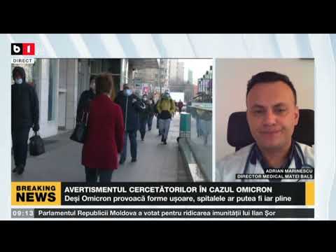 ȘTIRI B1 ORA 9,00 CU LUIZA CERGAN_Stiri B1_24 dec 2021VIJELII, NINSORI ȘI POLEI ÎN 24 DE JUDEȚE