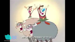 The Ren &amp; Stimpy Show: The Royal Canadian Kilted Yaksmen UNCENSORED on The Gumball Channel (2/7/25)