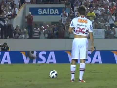 Gol de Rhodolfo São Paulo 2 x 0 Santa Cruz - Copa do Brasil 2011  06/04/2011