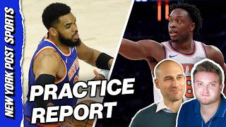 Knicks Practice Report: OG Anunoby Participates & KAT's Evolution!