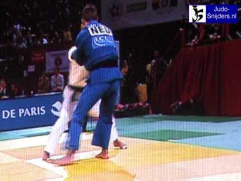 Judo 2009 Paris: van Liempd (NED) - Bonhomme (FRA) [-73kg].