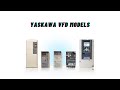 Yaskawa VFD Product Line A1000 GA700 GA500 V1000 J1000
