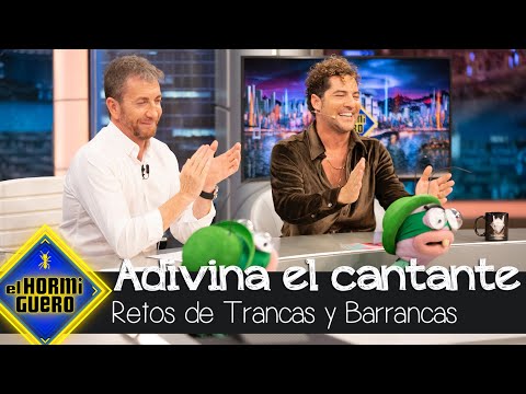 Trancas y Barrancas ponen a prueba la creatividad imaginativa de David Bisbal - El Hormiguero