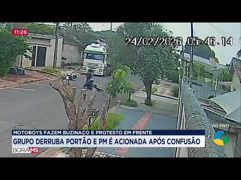 MOTOBOYS FAZEM BUZINAÇO E PROTESTO