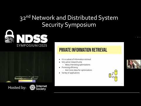 NDSS 2025 - IMPACT 2025, Opening Remarks and Keynote 1
