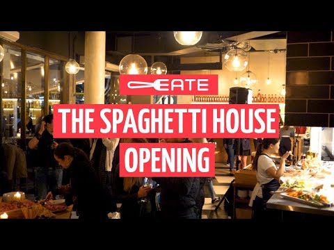 The Spaghetti House Opening