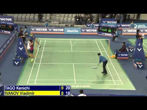 R16 - MS - Tago Kenichi vs Vladimir Ivanov - 2014 Korea Badminton Open