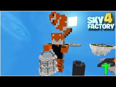 Timelapse: Großkatze! - Das Große Katzenbase Upgrade | SkyFactory 4 | #7 | Items4Sacred [GER]