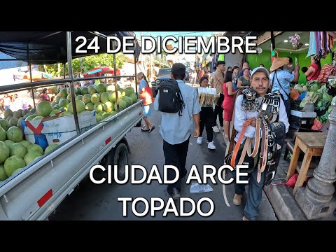 Así es Ciudad Arce El Salvador en el 24 de Diciembre 