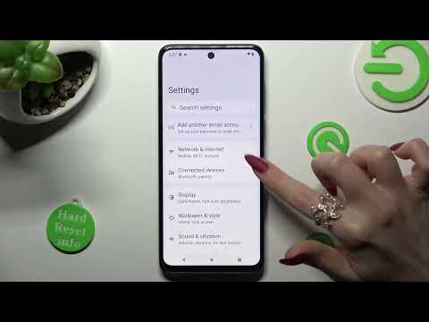 How to Turn On Auto Brightness on MOTOROLA Moto G13 - Turn Off Auto Brightness