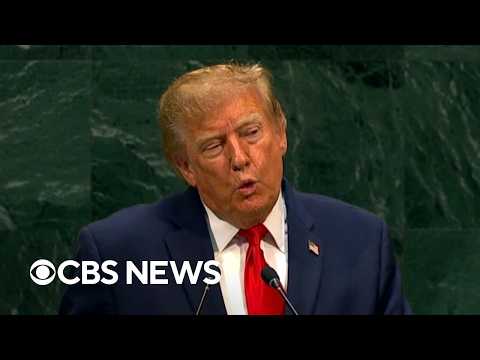 Key moments from the first day of the United Nations General Assembly