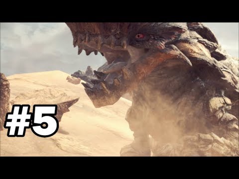Monster Hunter: World - Playthrough (Part 5) - Wildspire Wastes/Barroth Hunt (Solo)