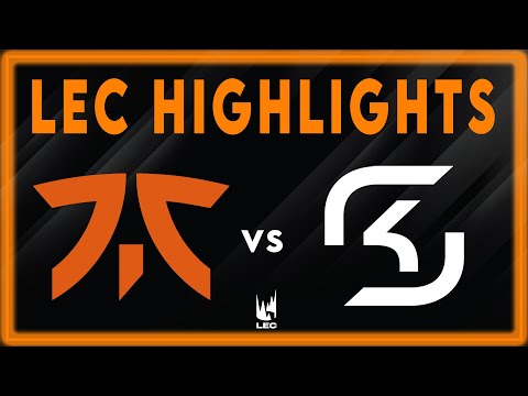 FNC vs SK Highlights | LEC 2026 Versus | Fnatic vs SK Gaming by Onivia