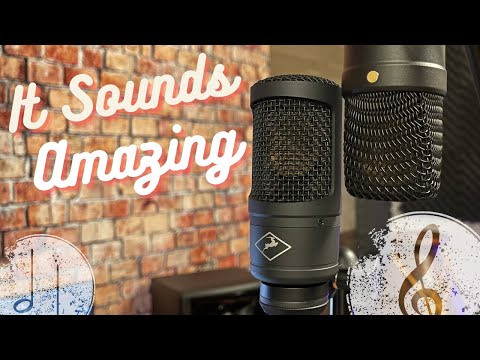 Antelope Audio Edge Solo Modeling Microphone Sound Test And Comparison To The Rode NT 1