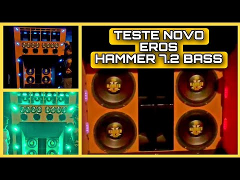 NOVOS EROS HAMMER 7.2K BASS TESTE / LANÇAMENTOS EROS 2023