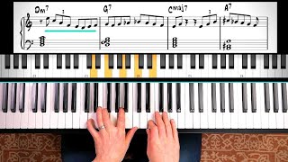 The Kenny Barron Chord Voicing (Jazz Piano Lesson)